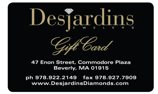 Desjardins Jewelers Gift Card