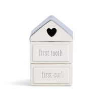 Baby Keepsake Tooth and Curl Boxes