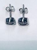 Illuision Diamond Bezel set Earrings