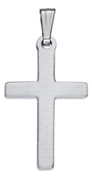 Adult Sterling Silver Cross Necklace