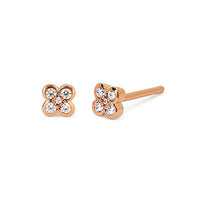 Rose gold Diamond Earrings